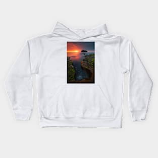 Skies Of Fire Kids Hoodie